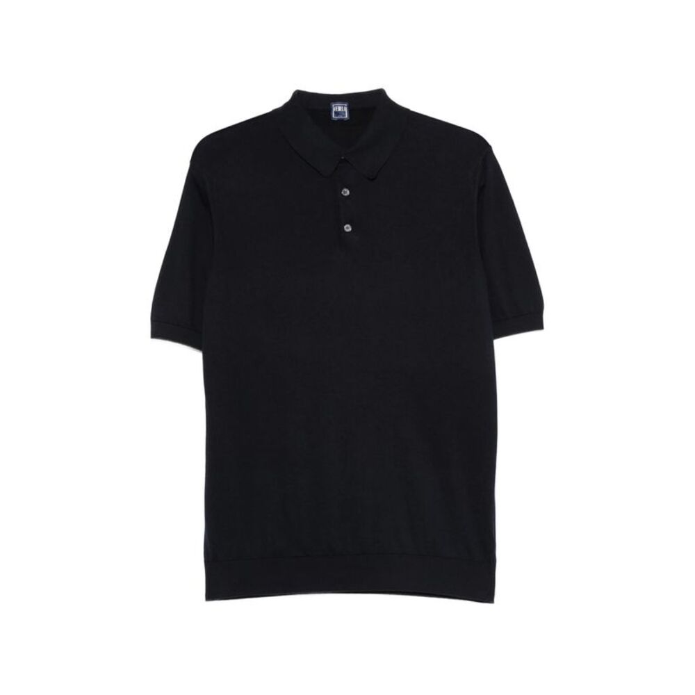 Fedeli Blue Polo Shirts Men